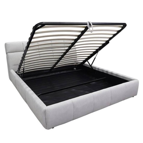 Bed CASSI 180 Gray
