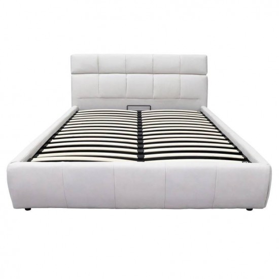 Bed CASSI 180 Light Beige