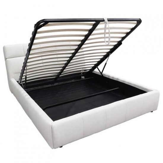 Bed CASSI 180 Light Beige