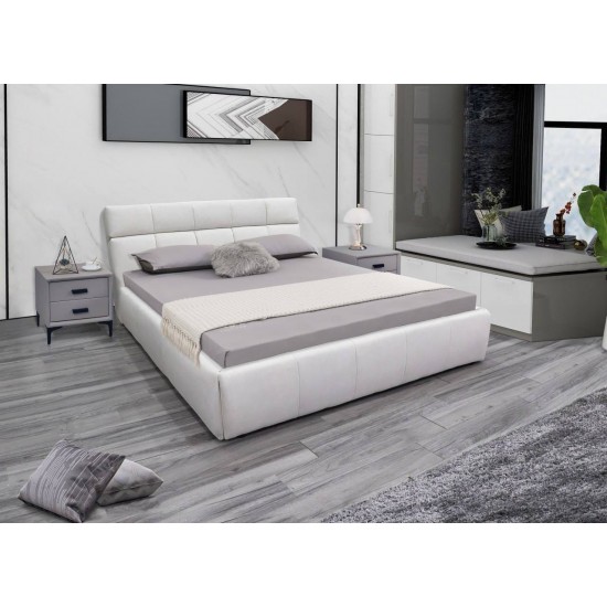 Bed CASSI 180 Light Beige