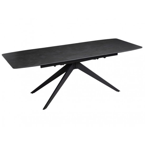 Table COSMO 180-240×90 Ceramic Black