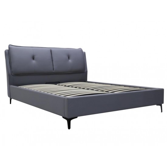 Bed DALIDA 180 Gray