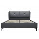 Bed DALIDA 160 Gray