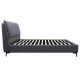 Bed DALIDA 180 Gray
