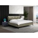 Bed DALIDA 180 Light Gray