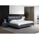 Bed DALIDA 180 Gray