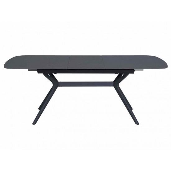 Table DELF 160-204×90 Ceramic Gray