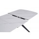 Table DELF 160-204×90 Ceramic White