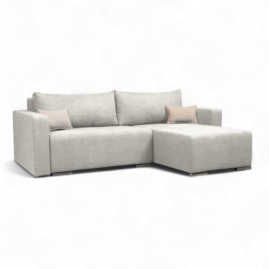 Corner Sofa Deka-Sturis+ Light gray