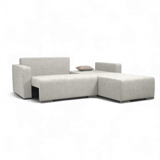 Corner Sofa Deka-Sturis+ Light gray