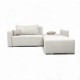 Corner Sofa Deka-Sturis+ Light gray