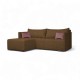 Corner Sofa Deka-Sturis Brown