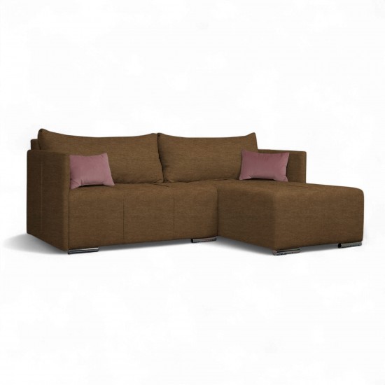 Corner Sofa Deka-Sturis Brown