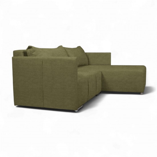 Stūra dīvāns Deka-Sturis Zaļš