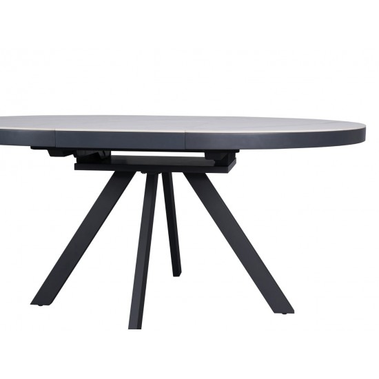 Table GALS 100-130×100 Ceramic White