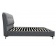 Bed GLORIA 160 Gray