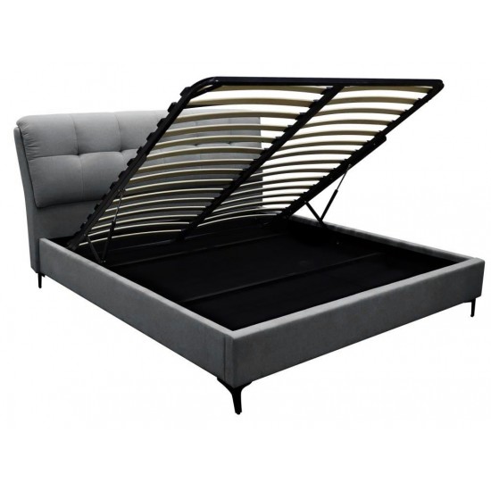 Bed GLORIA 160 Gray