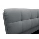 Bed GLORIA 160 Gray