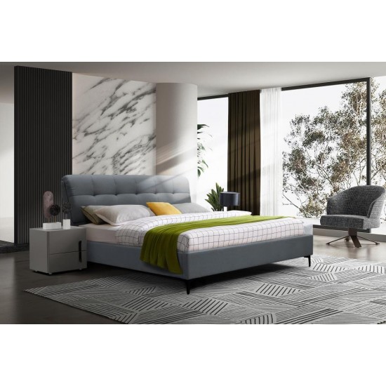 Bed GLORIA 160 Gray