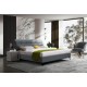 Bed GLORIA 160 Gray