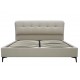 Bed GLORIA 160 Light Gray