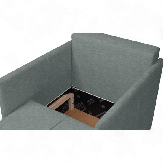 Armchair DK Dark gray