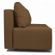 Sofa Bed Kvadrats Brown