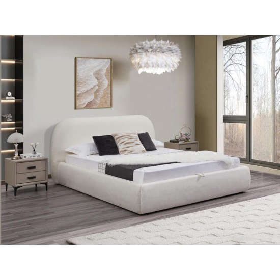 Bed LUMINA 160 White