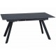 Galds MARS 160-205×90 Ceramic Black