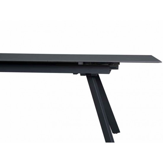 Table MARS 160-205×90 Ceramic Gray