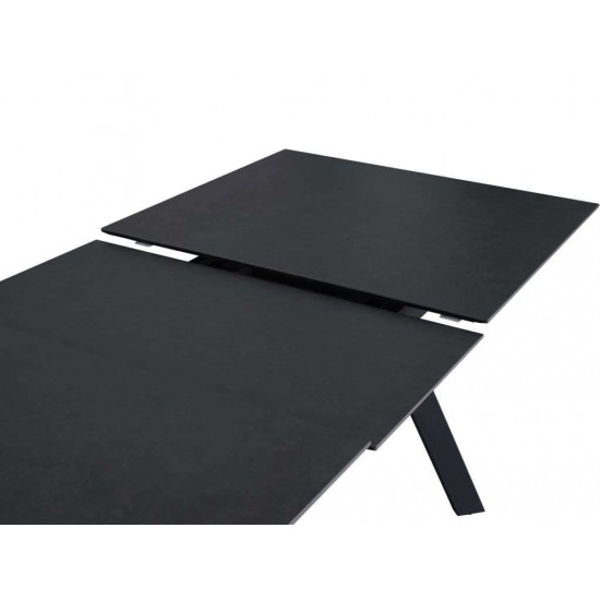 Table MARS 160-205×90 Ceramic Gray