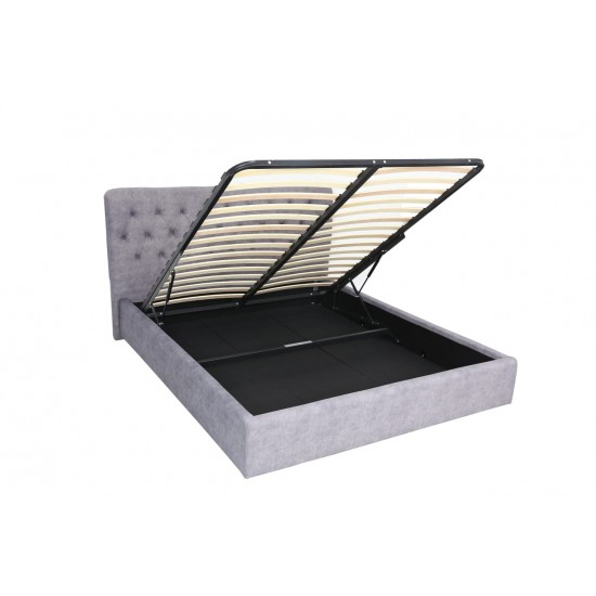 Bed MONTANA 180 Dark Gray