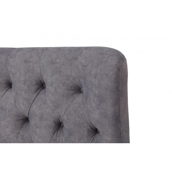 Bed MONTANA 180 Dark Gray