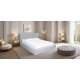 Bed MONTANA 180 Light Gray
