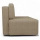 Sofa Bed Ovals Beige-gray
