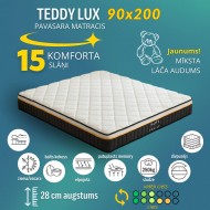Teddy Lux 90x200 — Maksimāls komforts vienam
