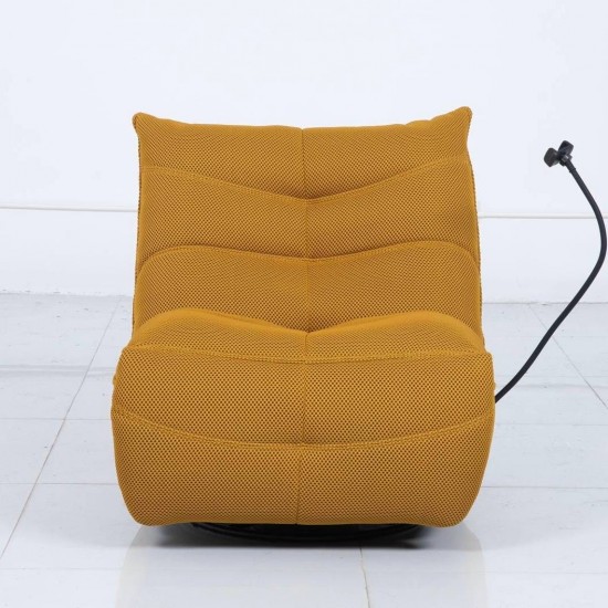 Manuāls atpūtas krēsls PATRICK Dark Gold