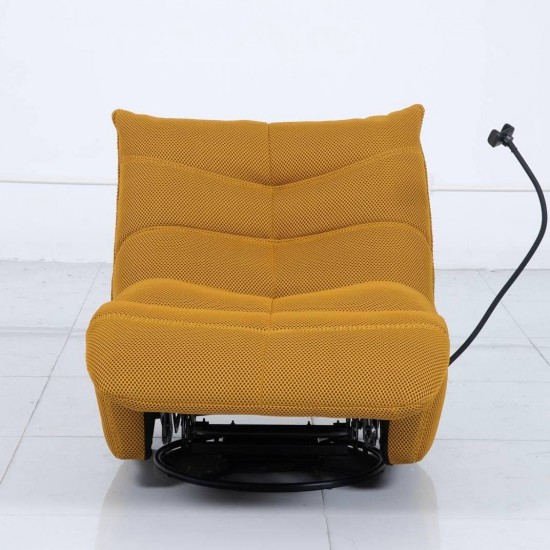 Manuāls atpūtas krēsls PATRICK Dark Gold