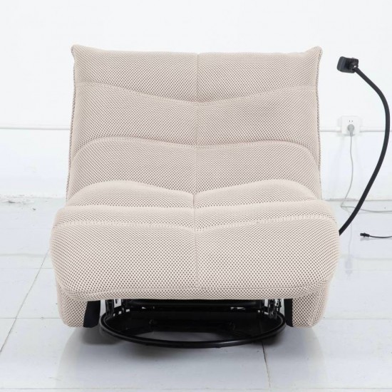Manual recliner chair PATRICK Beige