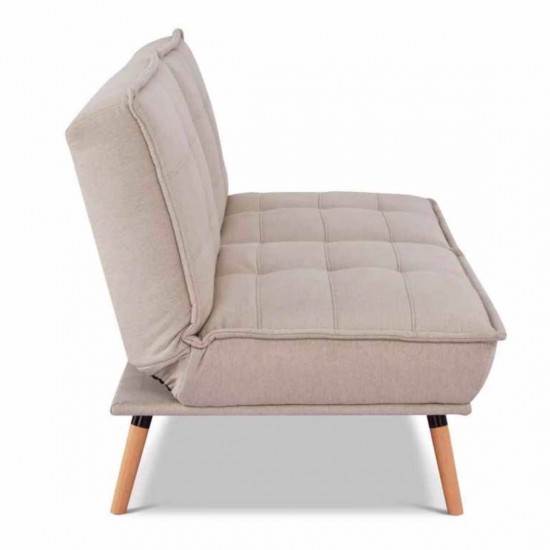 Atzveltnes krēsls-gulta AMBER Beige