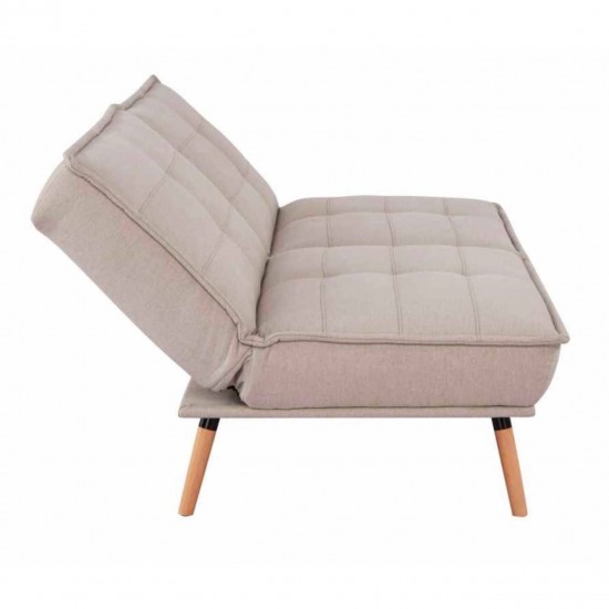 Atzveltnes krēsls-gulta AMBER Beige