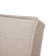 Atzveltnes krēsls-gulta AMBER Beige