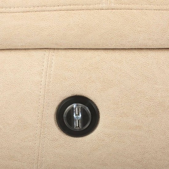 Elektriskais atpūtas krēsls MILLER Beige