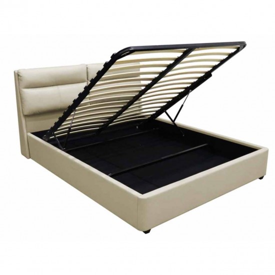 Bed AURORA 180 Light Beige