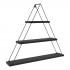 Wall shelf MOSET Black
