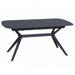 Galds DELF 160-204×90 Ceramic Black