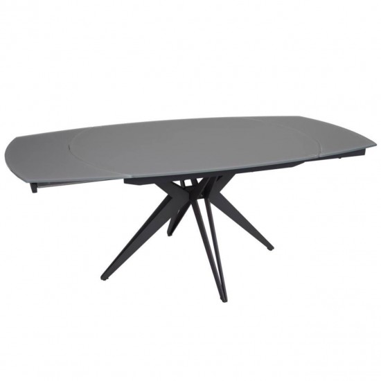 Table HT93018 130-190×100 Glass Gray