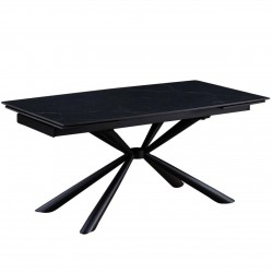 Galds STAV 160-240×90 Ceramic Black