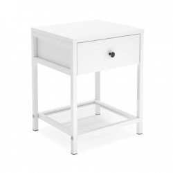 Bedside table LENON White