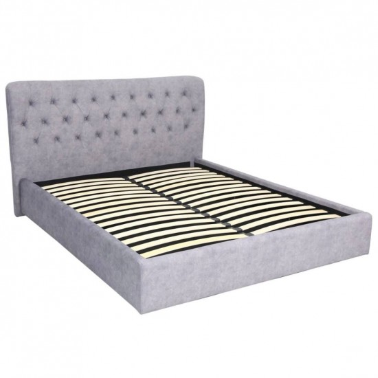 Bed MONTANA 160 Dark Gray